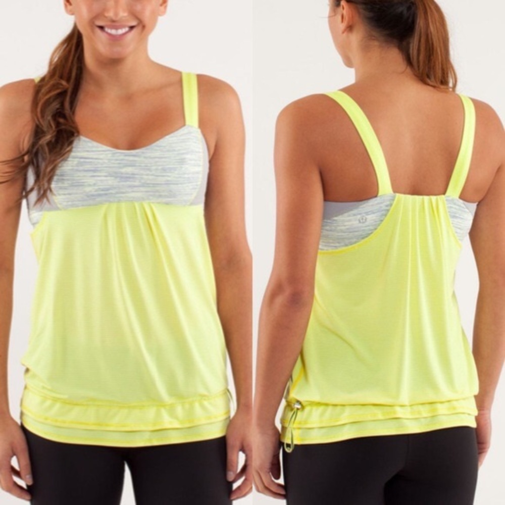 Lululemon Run: Back On Track Tank
Clarity Yellow
